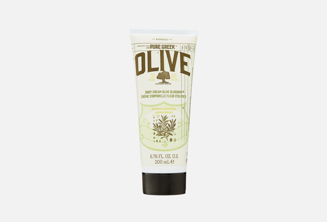 Крем для тела KORRES, Olive&Olive Blossom Body Cream 200 мл
Крем для тела KORRES, Olive&Olive Blossom Body Cream 200 мл