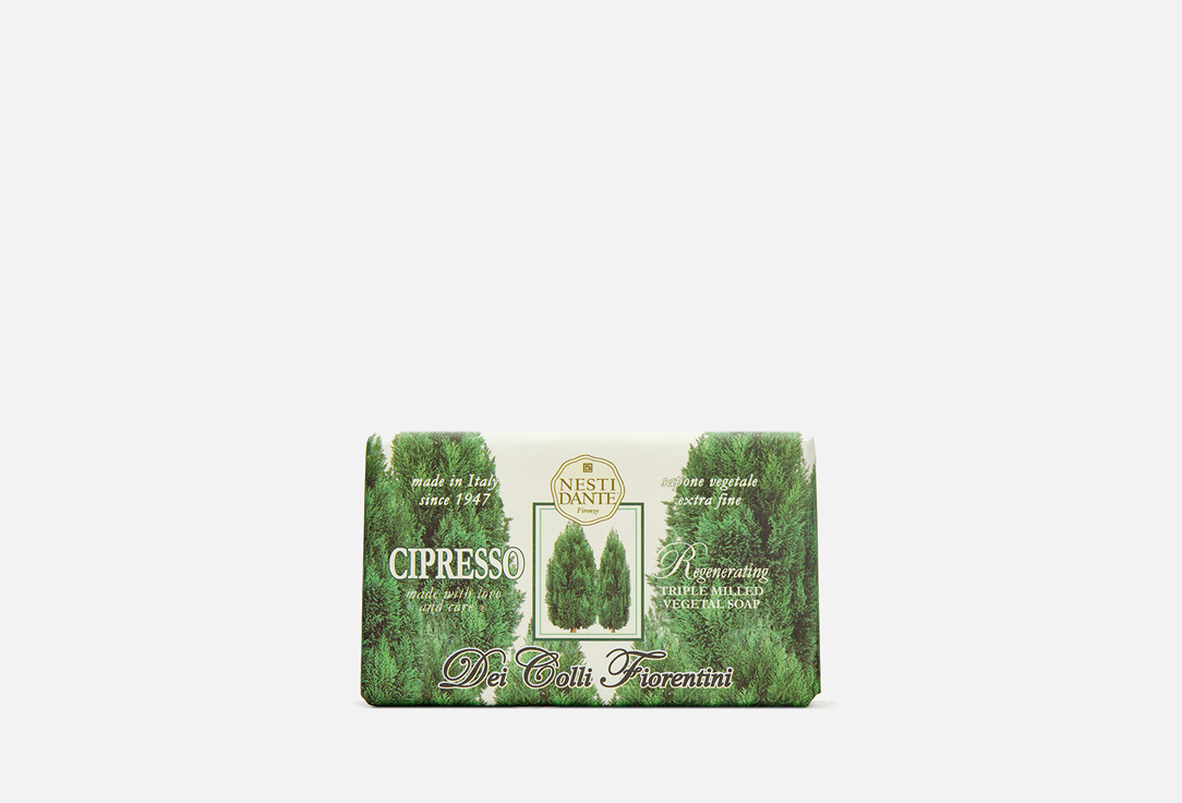 Мыло туалетное NESTI DANTE, Regenerating Cypress Tree 250 г
Мыло туалетное NESTI DANTE, Regenerating Cypress Tree 250 г