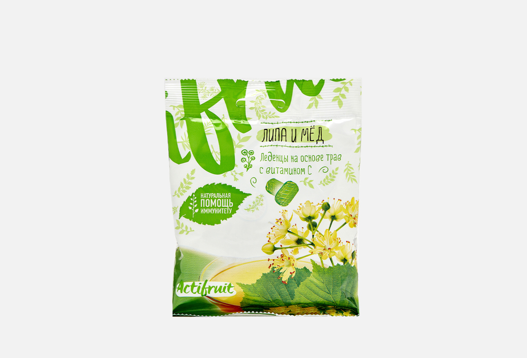 Карамель леденцовая с витамином С ACTIFRUIT, Со вкусом липы с медом 60 г
Карамель леденцовая с витамином С ACTIFRUIT, Со вкусом липы с медом 60 г