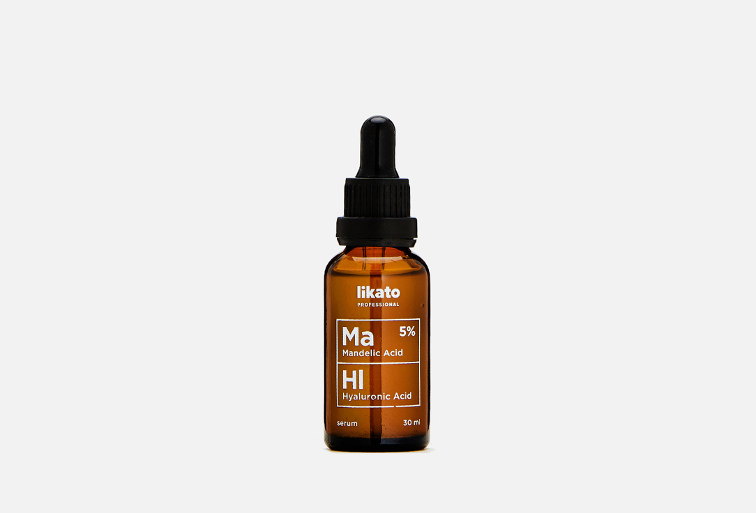 СЫВОРОТКА ДЛЯ ЛИЦА С МИНДАЛЬНОЙ КИСЛОТОЙ LIKATO PROFESSIONAL, Ma 5% mandelic acidlсlactic acid face serum 30 мл
СЫВОРОТКА ДЛЯ ЛИЦА С МИНДАЛЬНОЙ КИСЛОТОЙ LIKATO PROFESSIONAL, Ma 5% mandelic acidlсlactic acid face serum 30 мл