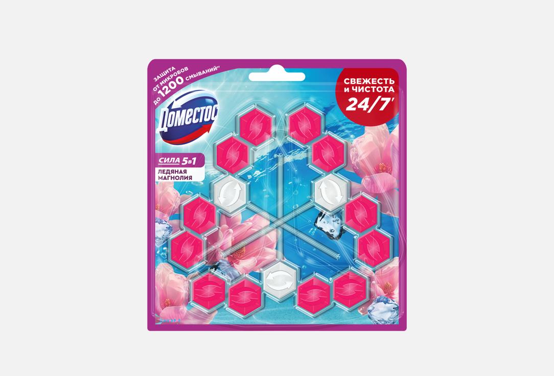 Блок для очищения унитаза ДОМЕСТОС, Pink Magnolia 3 шт
Блок для очищения унитаза ДОМЕСТОС, Pink Magnolia 3 шт