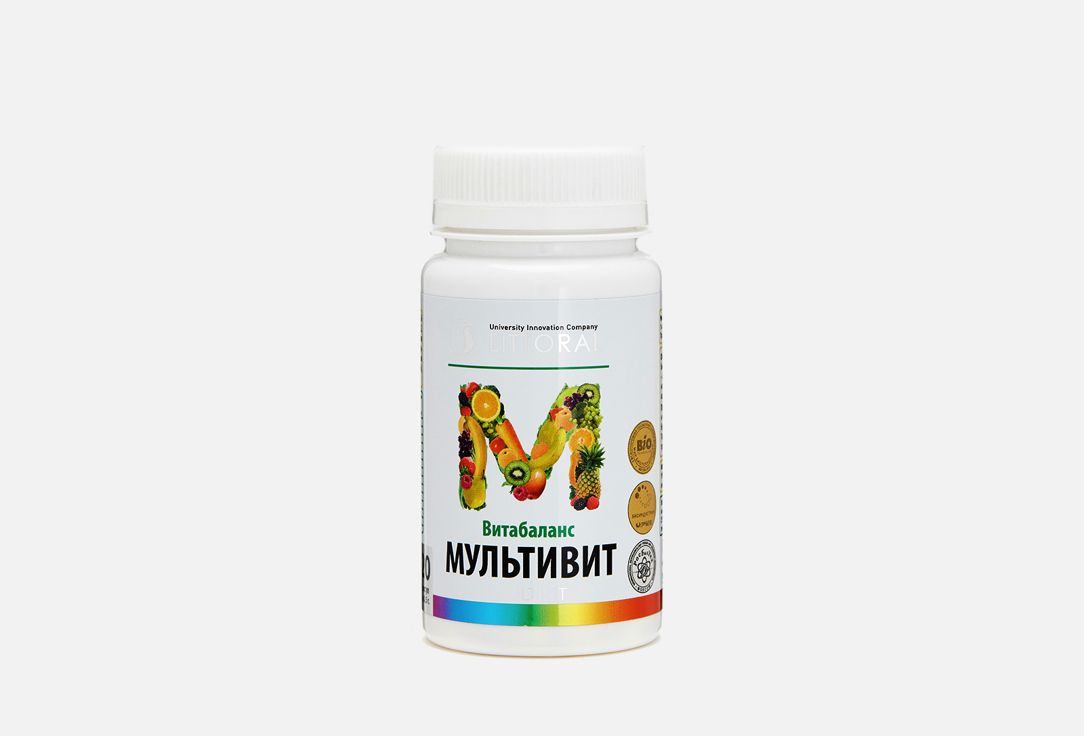 БАД для поддержания спокойствия LITTORAL, Multivit витамин С, Е, никотинамид 20 шт
БАД для поддержания спокойствия LITTORAL, Multivit витамин С, Е, никотинамид 20 шт