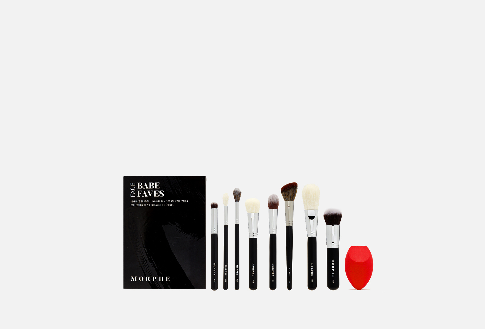 MORPHE Набор кистей спонж для макияжа лица BABE FAVES FACE BRUSH