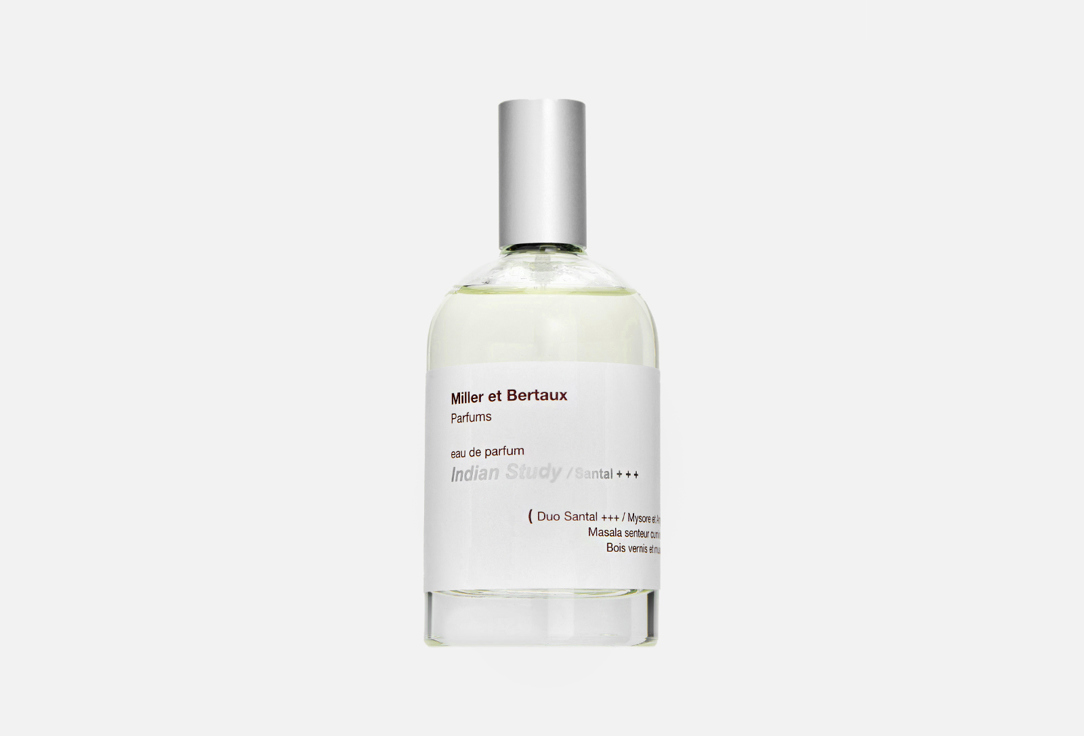 Парфюмерная вода MILLER ET BERTAUX, Indian Study 100 мл
Парфюмерная вода MILLER ET BERTAUX, Indian Study 100 мл