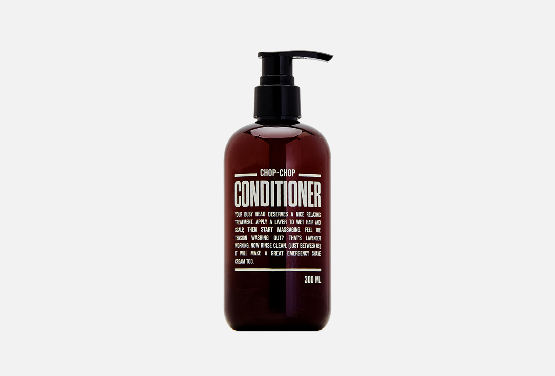 Кондиционер для волос CHOP-CHOP, Conditioner 300 мл
Кондиционер для волос CHOP-CHOP, Conditioner 300 мл
