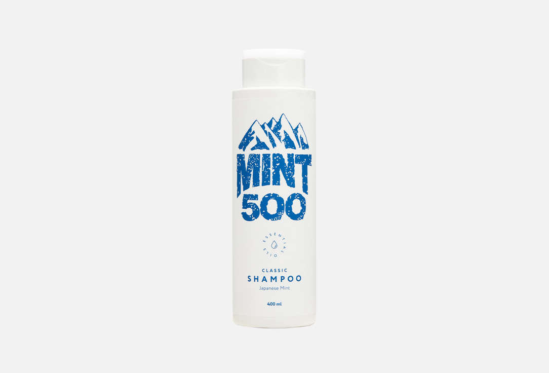 Шампунь для волос MINT500, Classic Mint 400 мл
Шампунь для волос MINT500, Classic Mint 400 мл