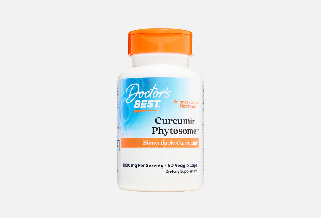 Куркумин DOCTORS BEST, Curcumin phytosome 500 мг 60 шт
Куркумин DOCTORS BEST, Curcumin phytosome 500 мг 60 шт