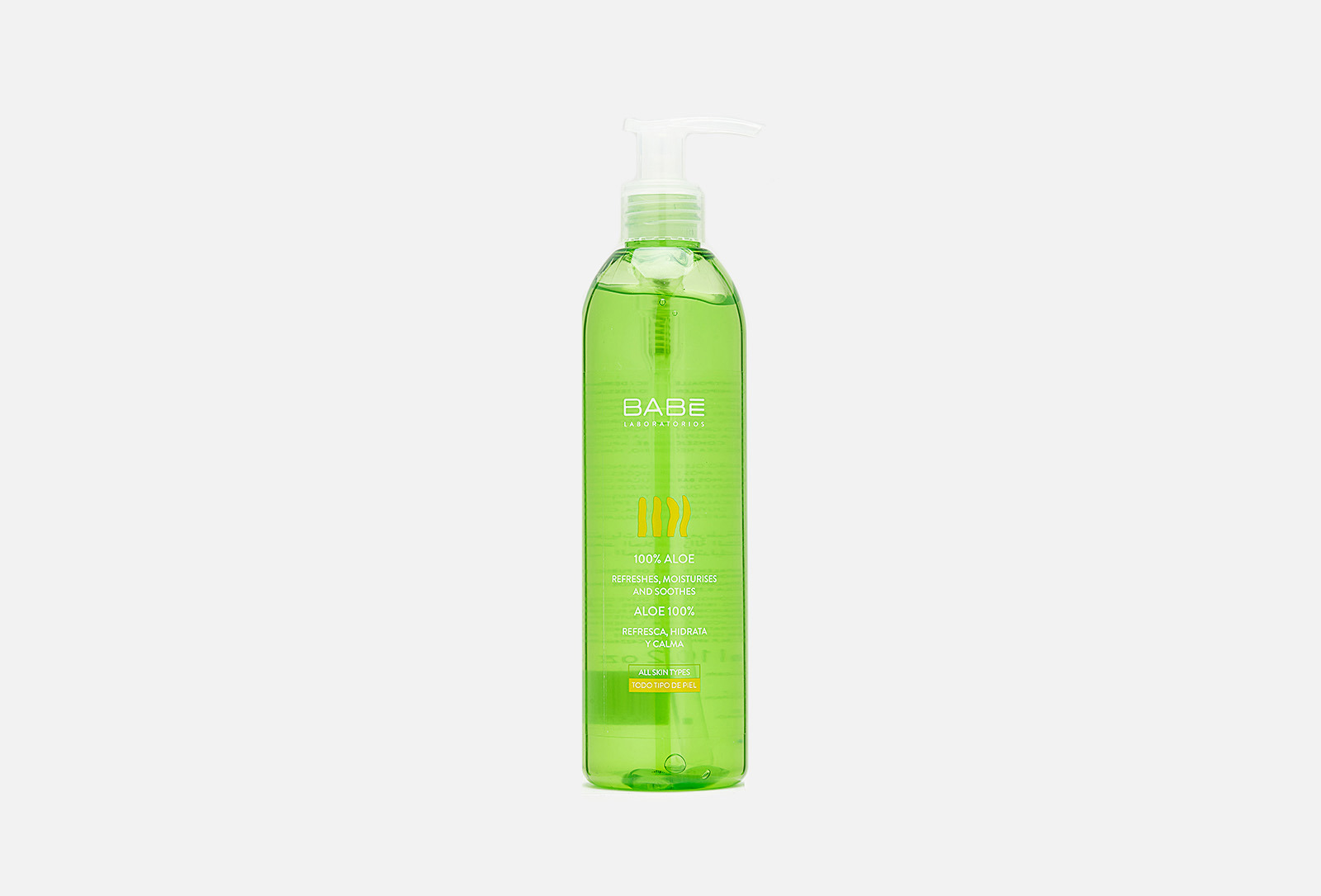 Laboratorios Babe Гель для тела увлажняющий ALOE 100 300 мл купить в Алматы и Шымкенте