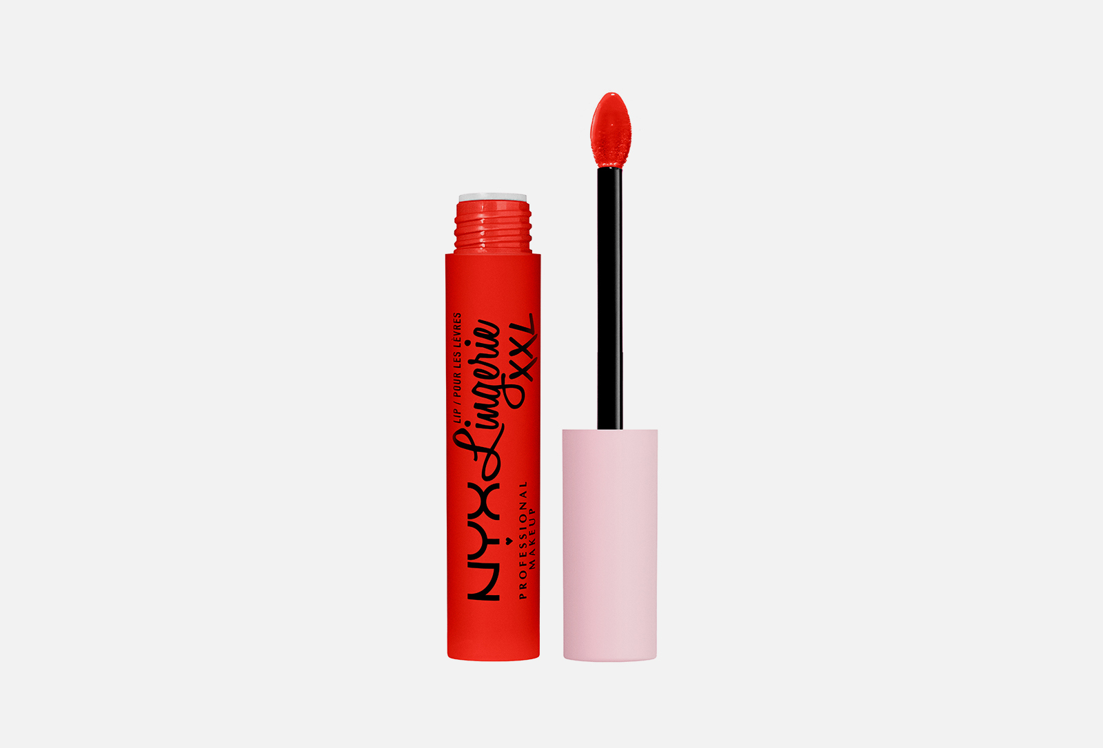 NYX PROFESSIONAL MAKEUP Жидкая матовая помада для губ LIP LINGERIE XXL ON FUEGO мл