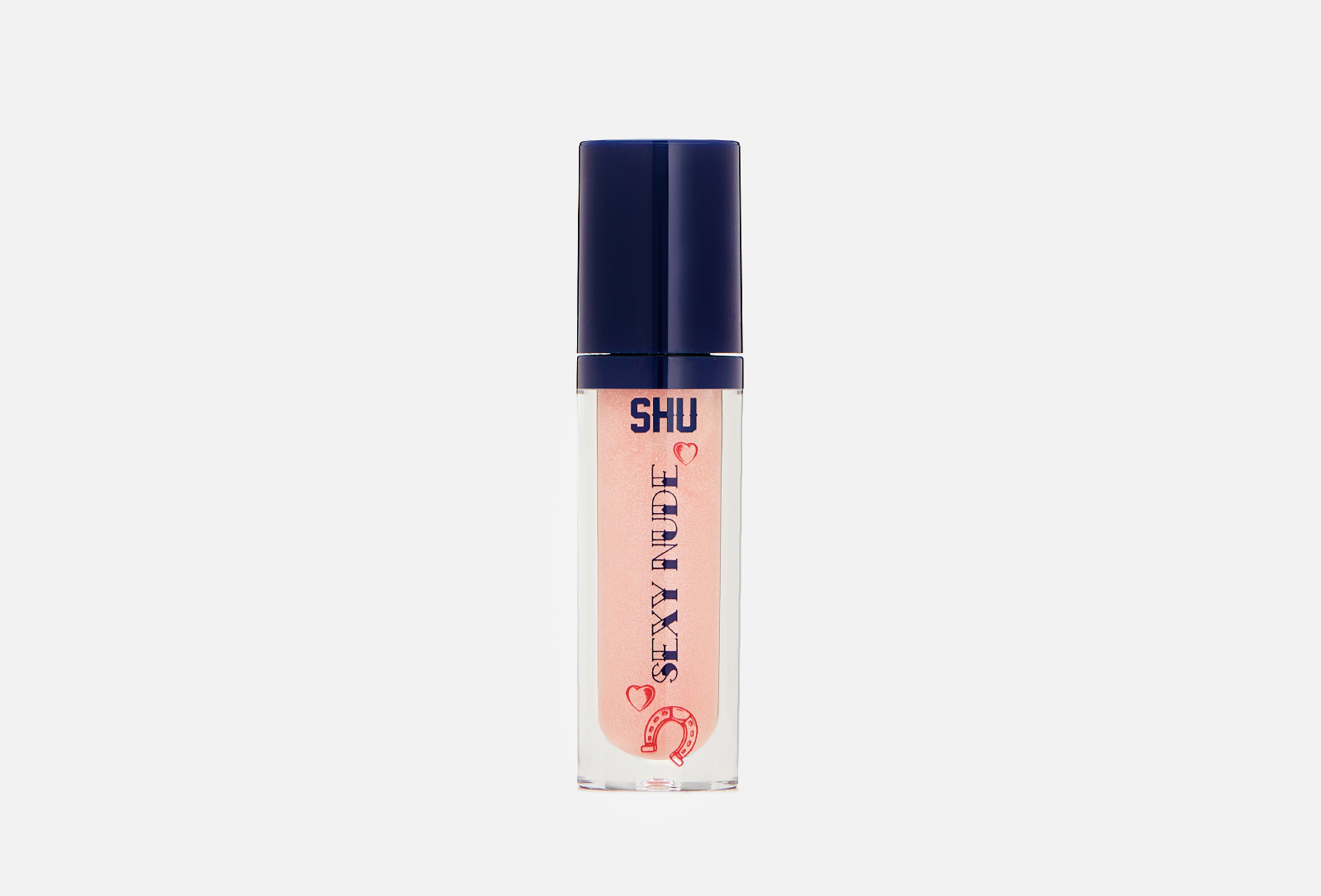 SHU Блеск для губ мерцающий SEXY NUDE светлый нюдовый мл купить в Минске