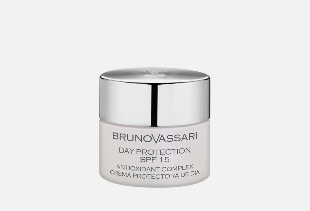 ДНЕВНОЙ КРЕМ С SPF15 BRUNO VASSARI, WHITE - DAY PROTECTION 50 мл
ДНЕВНОЙ КРЕМ С SPF15 BRUNO VASSARI, WHITE - DAY PROTECTION 50 мл