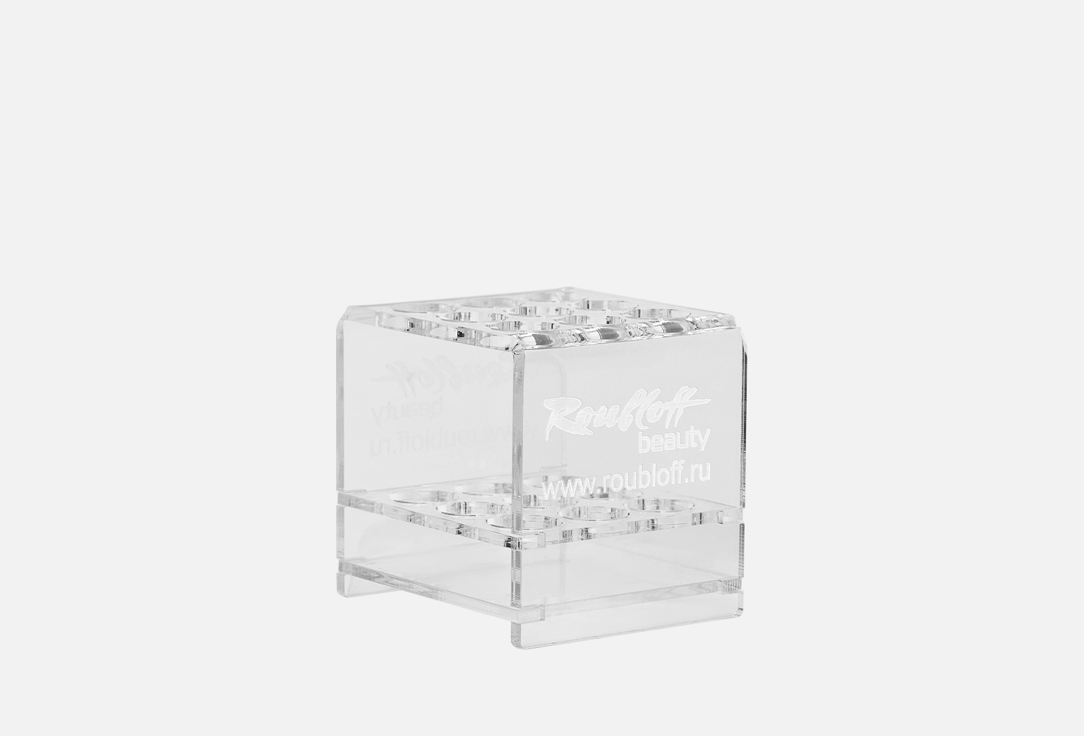Подставка на 9 ячеек для кистей ROUBLOFF BEAUTY, Прозрачный, На коротких ручках 1 шт
Подставка на 9 ячеек для кистей ROUBLOFF BEAUTY, Прозрачный, На коротких ручках 1 шт