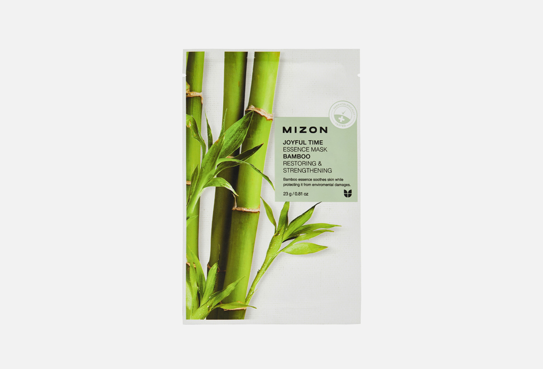 Тканевая маска MIZON, Joyful Time Essence Mask Bamboo 23 г
Тканевая маска MIZON, Joyful Time Essence Mask Bamboo 23 г