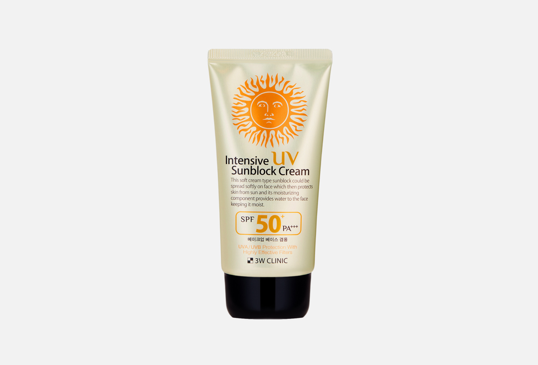 Солнцезащитный крем для лица SPF 50+ 3W CLINIC, Intensive UV Sunblock Cream SPF50+ PA+++ 70 мл
Солнцезащитный крем для лица SPF 50+ 3W CLINIC, Intensive UV Sunblock Cream SPF50+ PA+++ 70 мл