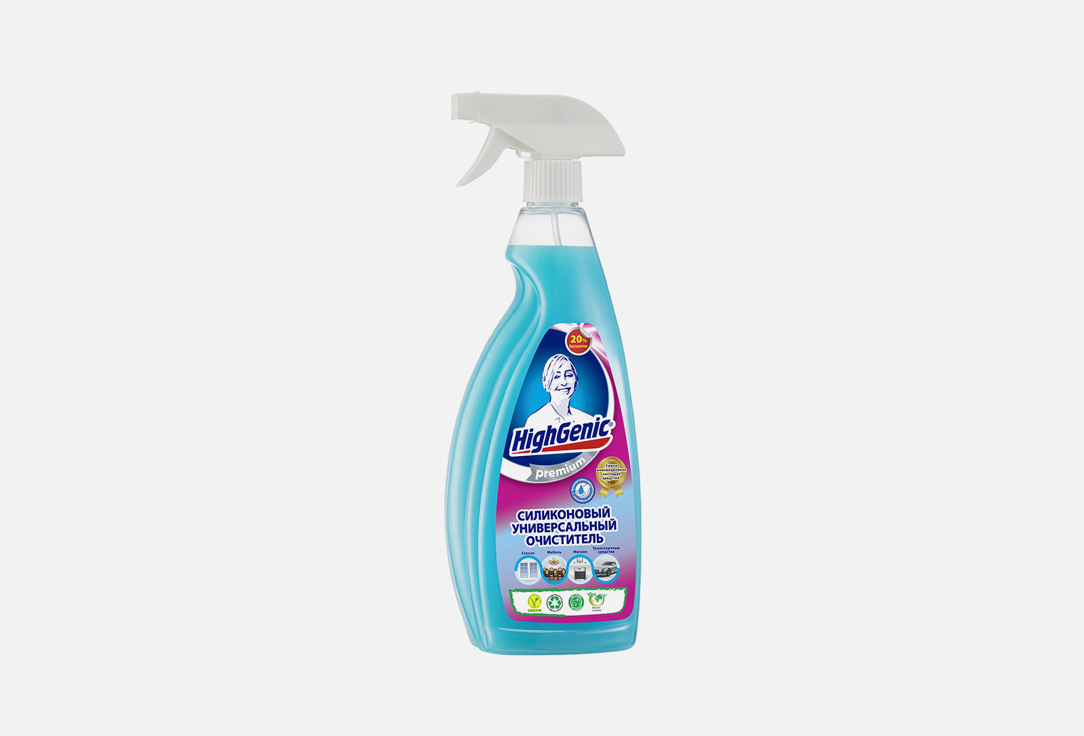 CИЛИКОНОВЫЙ УНИВЕРСАЛЬНЫЙ ОЧИСТИТЕЛЬ (VEGAN) HIGHGENIC, MULTI FUNCTIONAL CLEANER WITH SILICONE 750 мл
CИЛИКОНОВЫЙ УНИВЕРСАЛЬНЫЙ ОЧИСТИТЕЛЬ (VEGAN) HIGHGENIC, MULTI FUNCTIONAL CLEANER WITH SILICONE 750 мл