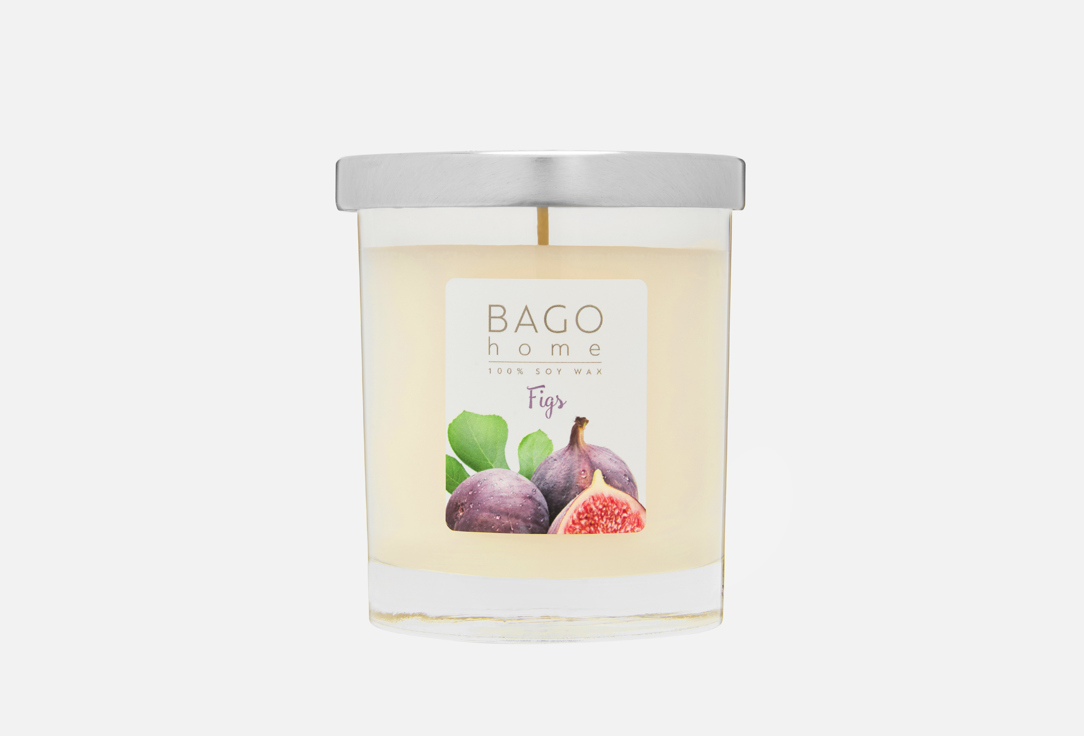 Ароматическая свеча BAGO HOME, Белый, Figs 132 г
Ароматическая свеча BAGO HOME, Белый, Figs 132 г
