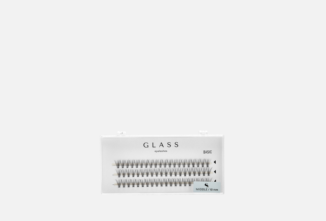 Пучковые ресницы 10D 10 мм GLASS EYELASHES, Черный, «BASIC» curl С MIDDLE 60 шт
Пучковые ресницы 10D 10 мм GLASS EYELASHES, Черный, «BASIC» curl С MIDDLE 60 шт