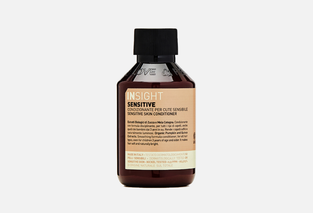 Кондиционер для чувствительной кожи головы INSIGHT PROFESSIONAL, CONDITIONER FOR SENSITIVE SCALPS 100 мл
Кондиционер для чувствительной кожи головы INSIGHT PROFESSIONAL, CONDITIONER FOR SENSITIVE SCALPS 100 мл