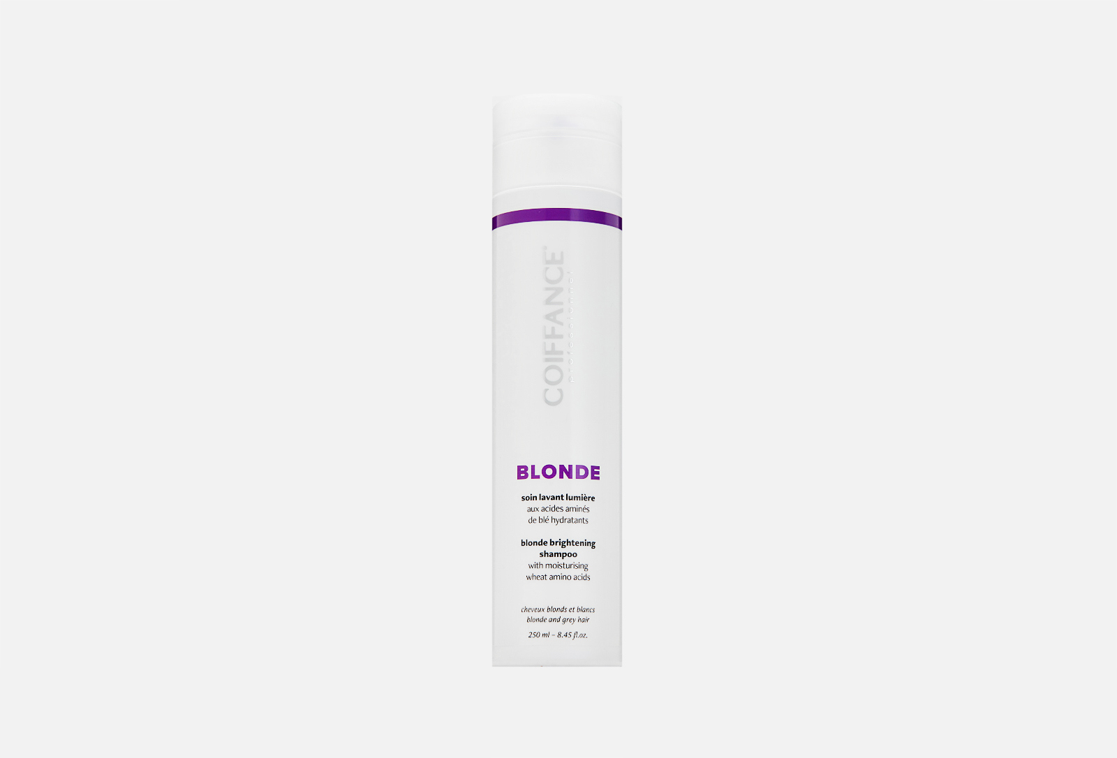 Coiffance Шампунь для светлых обесцвеченных и седых волос BLONDE