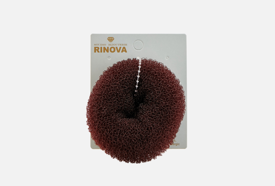 Шишка - валик для прически RINOVA, Коричневый 1 шт
Шишка - валик для прически RINOVA, Коричневый 1 шт