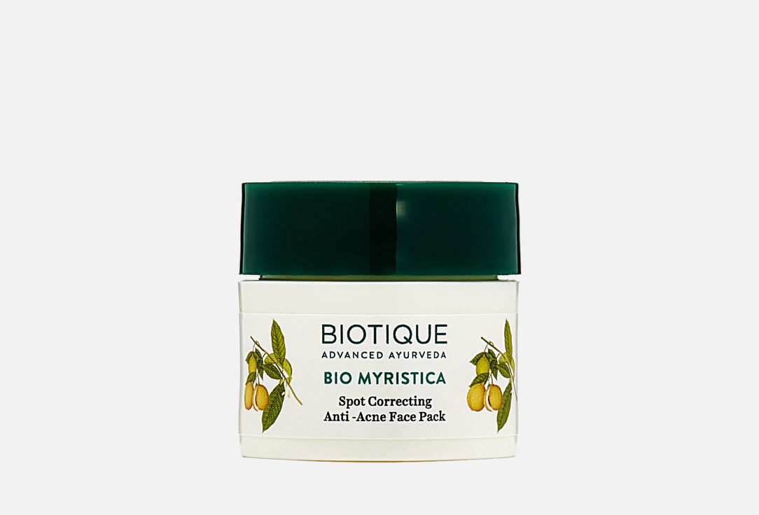 Маска для лица BIOTIQUE, BIO MYRISTICA SPOT CORRECTING ANTI-ACNE FACE PACK 20 г
Маска для лица BIOTIQUE, BIO MYRISTICA SPOT CORRECTING ANTI-ACNE FACE PACK 20 г