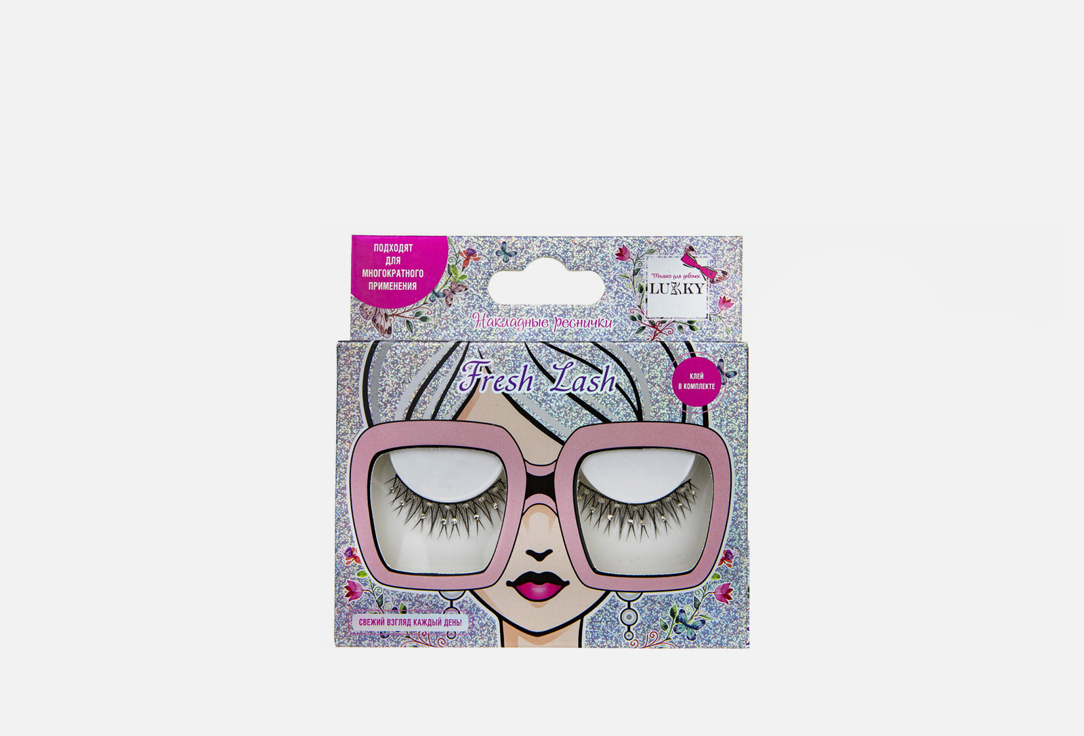 Реснички накладные со стразами LUKKY, Черный, Роса 1 шт
Реснички накладные со стразами LUKKY, Черный, Роса 1 шт