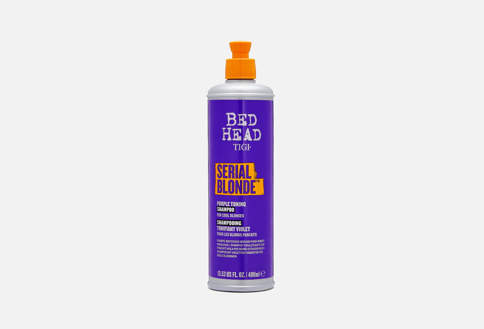 TIGI Bed Head Шампунь для окрашенных волос Serial Blonde Purple Toning 400 мл купить цена в