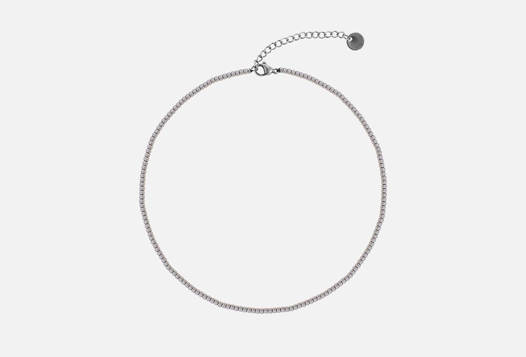 Чокер MR&MRS WOLF, Из гематита серебристого цвета
Чокер MR&MRS WOLF, Из гематита серебристого цвета