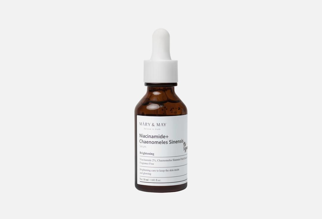Матирующая сыворотка для лица с ниацинамидом MARY&MAY, Niacinamide+Chaenomeles Sinensis Serum 30 мл
Матирующая сыворотка для лица с ниацинамидом MARY&MAY, Niacinamide+Chaenomeles Sinensis Serum 30 мл