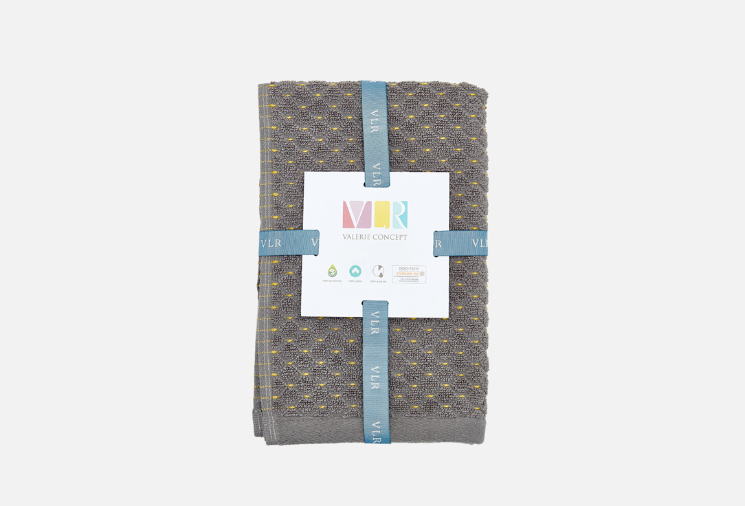 Полотенце VALERIE CONCEPT, Серый, Серое 30х50 1 шт
Полотенце VALERIE CONCEPT, Серый, Серое 30х50 1 шт