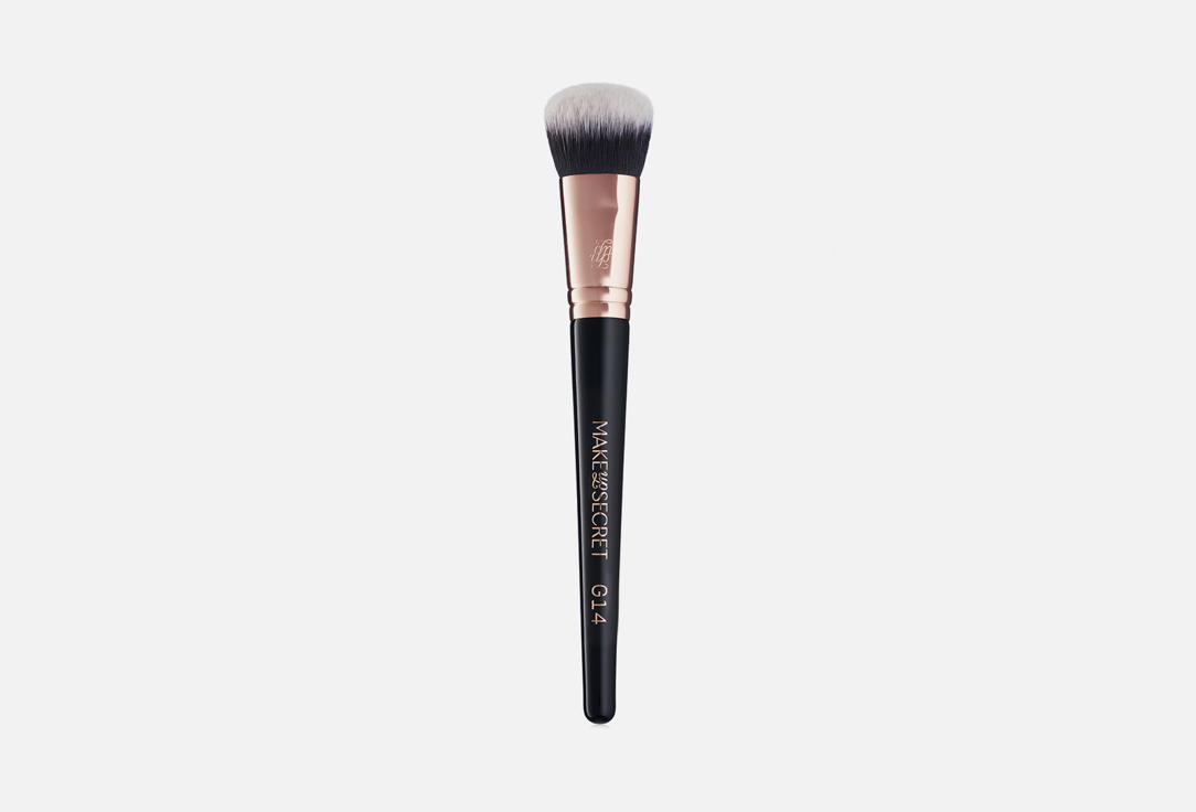 Кисть для нанесения тонального крема и коррекции MAKE UP SECRET, Brush G14 1 шт
Кисть для нанесения тонального крема и коррекции MAKE UP SECRET, Brush G14 1 шт
