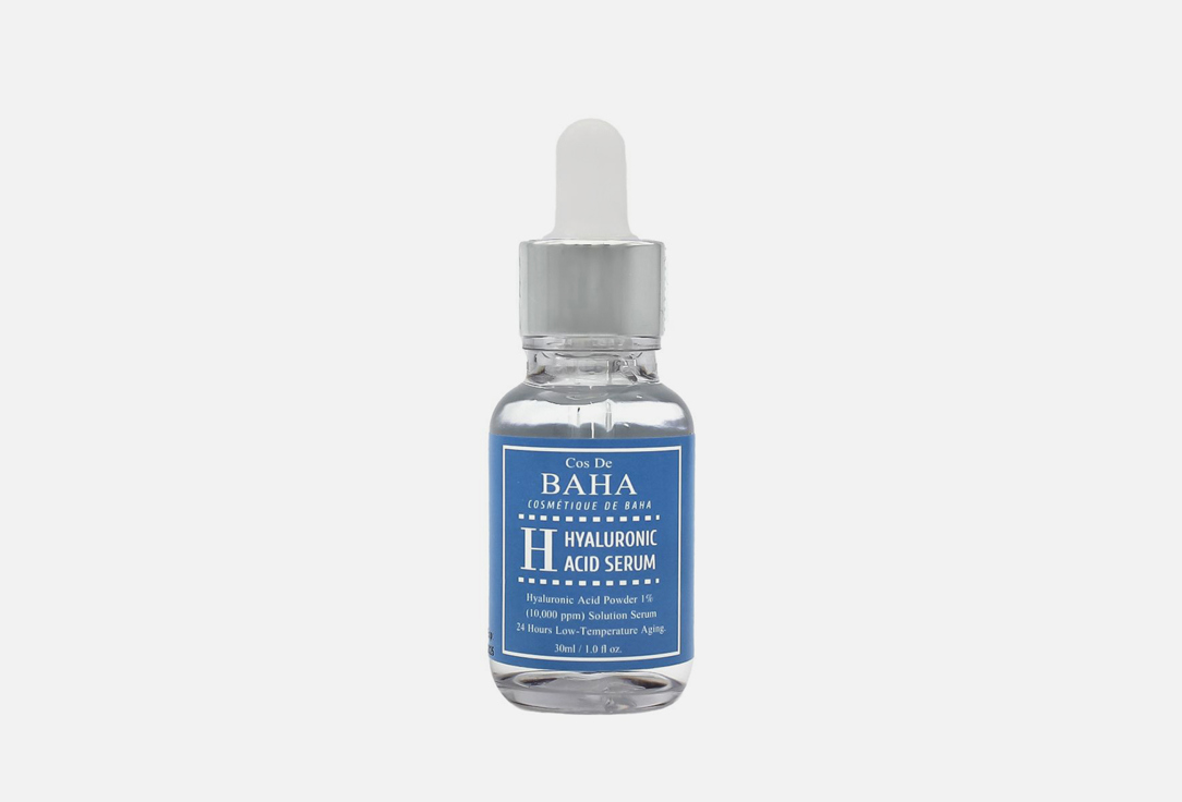 Cыворотка для лица COS DE BAHA, Hyaluronic Serum 30 мл
Cыворотка для лица COS DE BAHA, Hyaluronic Serum 30 мл