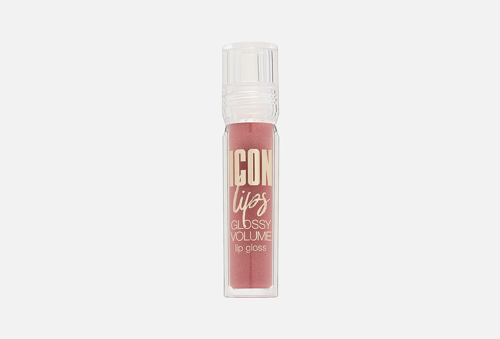 LUXVISAGE Блеск для губ с эффектом объема ICON lips glossy volume Nude Rose г купить в