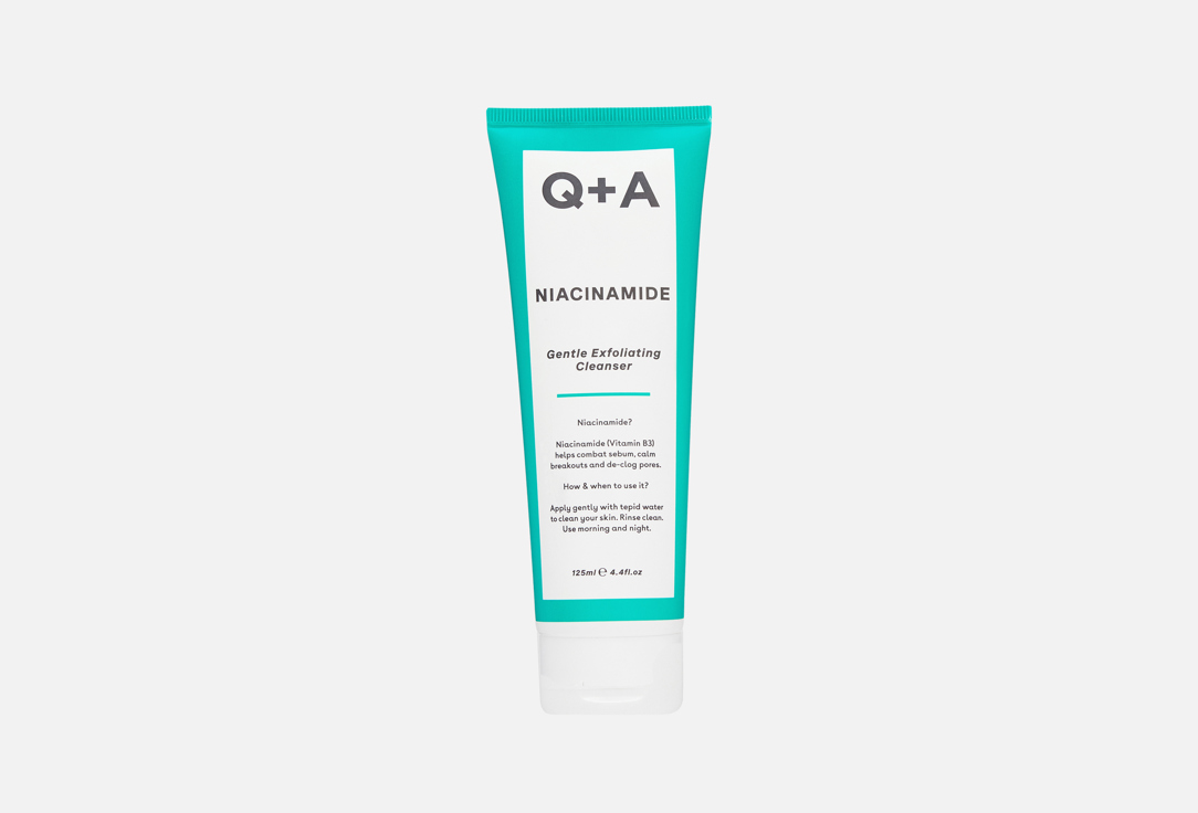 гель для умывания Q+A, Niacinamide Gentle Exfoliating 125 мл
гель для умывания Q+A, Niacinamide Gentle Exfoliating 125 мл