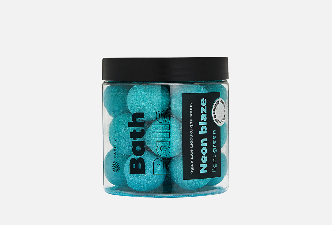 Бурлящие шарики для ванн FABRIK COSMETOLOGY, Neon Blaze Light green 340 г
Бурлящие шарики для ванн FABRIK COSMETOLOGY, Neon Blaze Light green 340 г