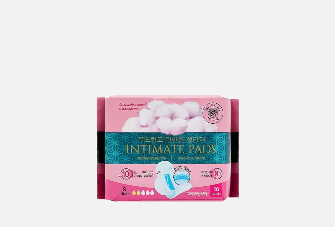 Ежедневные прокладки MI-RI-NE, Daily 180 mm 16 шт
Ежедневные прокладки MI-RI-NE, Daily 180 mm 16 шт