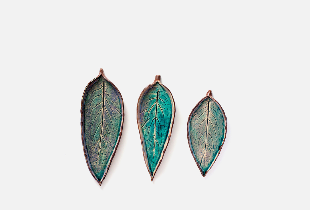 Набор пиал ODARYADARYA, Зеленый, Отпечатки листьев 3 шт
Набор пиал ODARYADARYA, Зеленый, Отпечатки листьев 3 шт