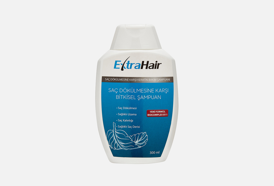 Шампунь для волос EXTRA HAIR, For hair growth and against hair loss 300 мл
Шампунь для волос EXTRA HAIR, For hair growth and against hair loss 300 мл