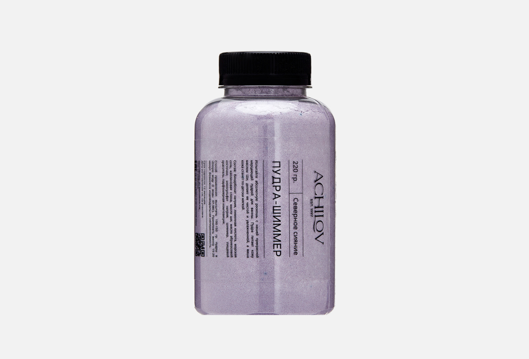 Пудра-шиммер ACHILOV, Северное сияние 220 г
Пудра-шиммер ACHILOV, Северное сияние 220 г