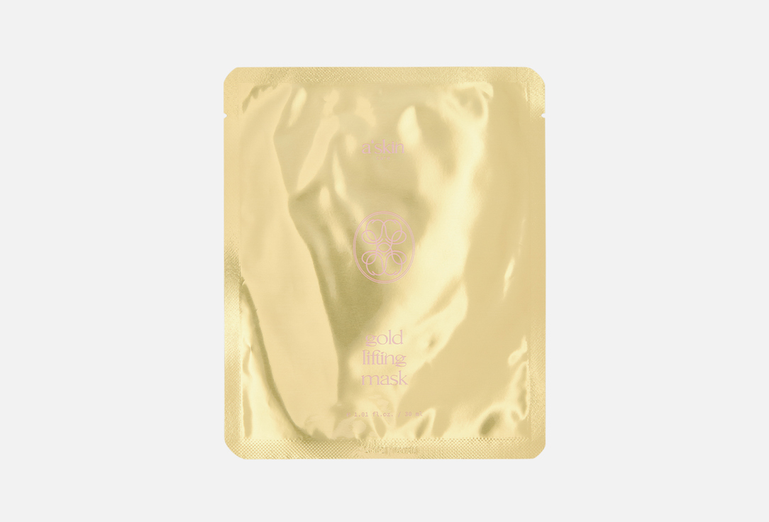 Гидрогелевая лифтинг-маска для лица A'SKIN CARE, Gold lifting 1 шт
Гидрогелевая лифтинг-маска для лица A'SKIN CARE, Gold lifting 1 шт