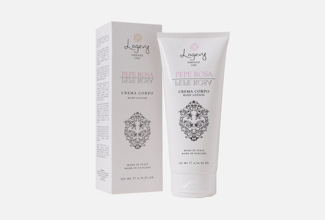 Парфюмерный лосьон для тела LOGEVY FIRENZE 1965, Pepe Rosa 200 мл
Парфюмерный лосьон для тела LOGEVY FIRENZE 1965, Pepe Rosa 200 мл