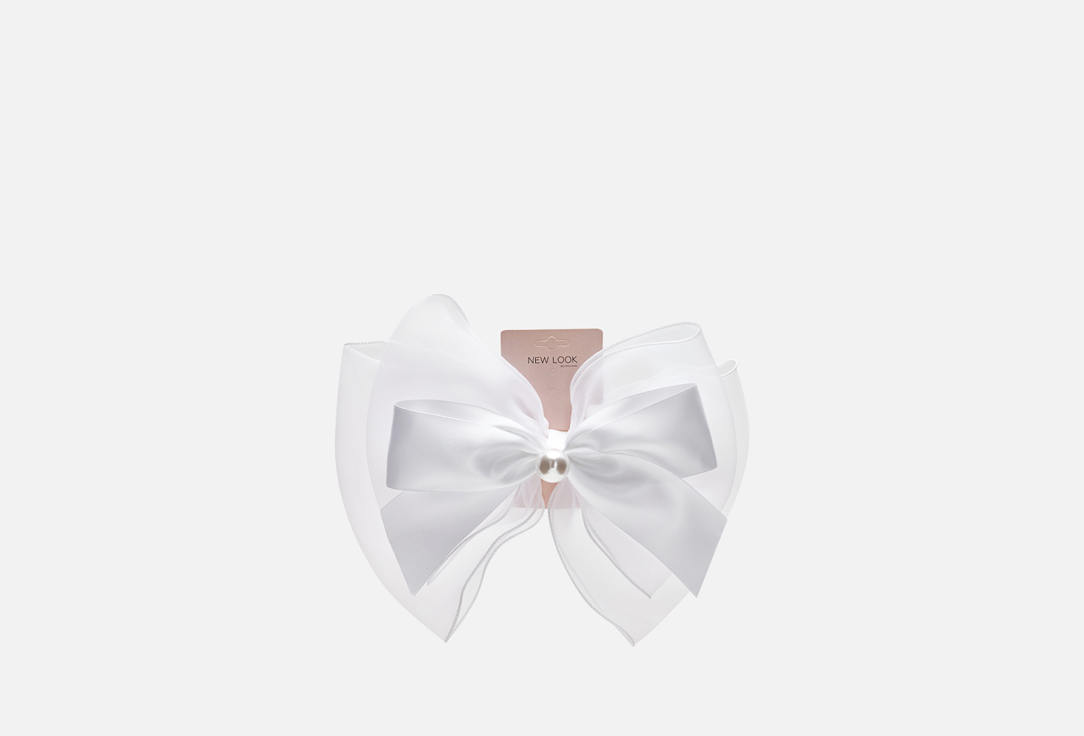 Бант для волос NEW LOOK, Белая жемчужина 1 шт
Бант для волос NEW LOOK, Белая жемчужина 1 шт