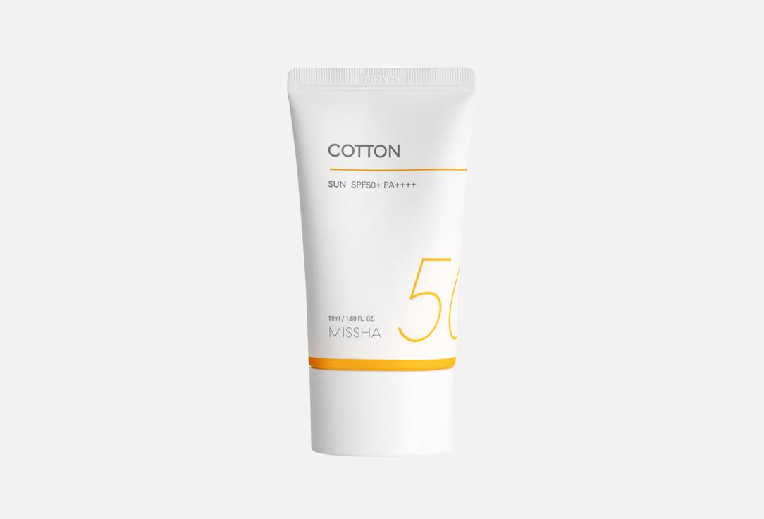Солнцезащитный крем для лица с матирующим эффектом SPF 50+ MISSHA, All Around Safe Block Cotton 50 мл
Солнцезащитный крем для лица с матирующим эффектом SPF 50+ MISSHA, All Around Safe Block Cotton 50 мл