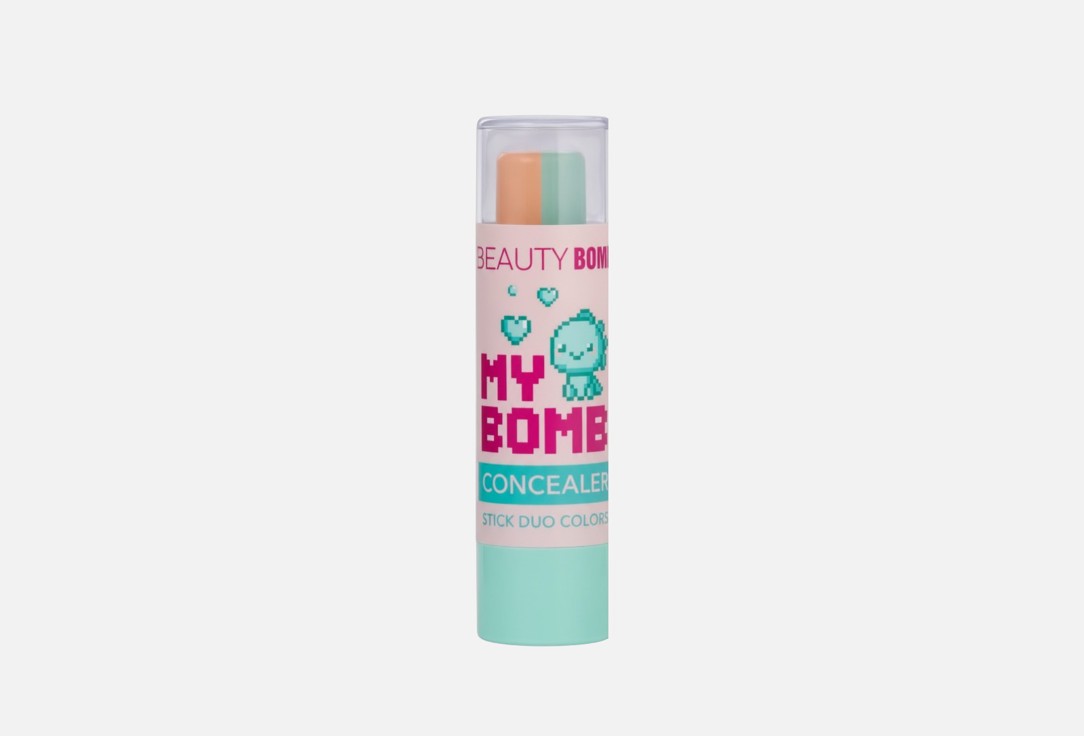 Консилер стик двухцветный BEAUTY BOMB, Бежевый, My bomb 3.8 мл
Консилер стик двухцветный BEAUTY BOMB, Бежевый, My bomb 3.8 мл