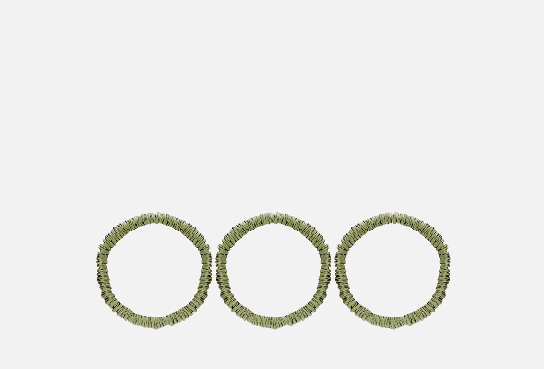 Набор резинок для волос 3 шт оливкового цвета WEAR ACCESSORIES, Оливковые 3 шт
Набор резинок для волос 3 шт оливкового цвета WEAR ACCESSORIES, Оливковые 3 шт