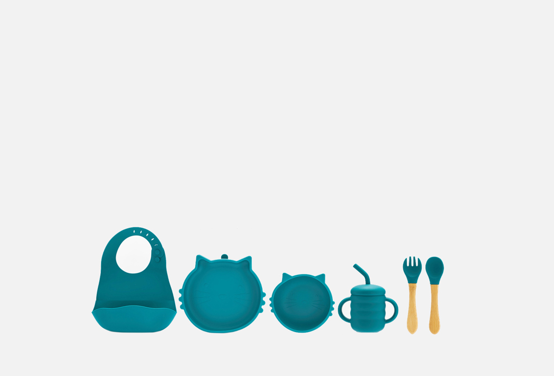 Набор посуды для кормления PLAY KID, 2 кота 7 шт
Набор посуды для кормления PLAY KID, 2 кота 7 шт