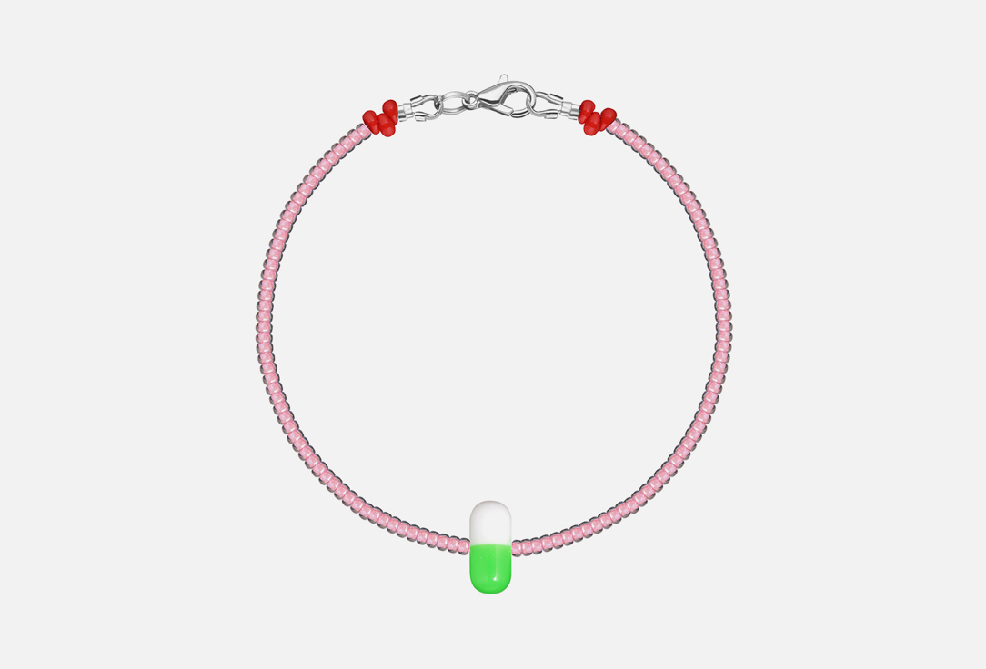 Браслет MANIOVICH.AM, С зеленой таблеткой 1 шт
Браслет MANIOVICH.AM, С зеленой таблеткой 1 шт