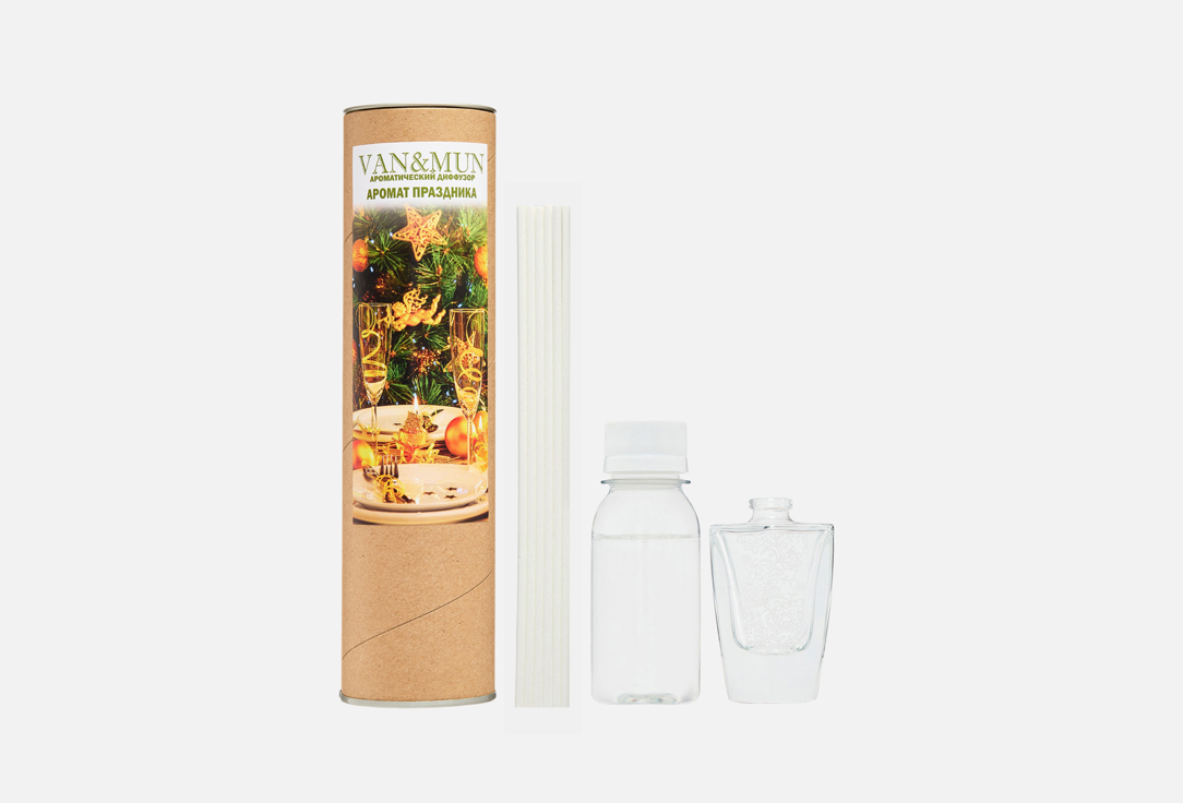 Ароматический диффузор VAN&MUN, Holiday fragrance 45 мл
Ароматический диффузор VAN&MUN, Holiday fragrance 45 мл