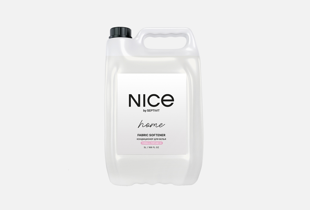 Кондиционер для стирки белья NICE BY SEPTIVIT, Fabric softener 5000 мл
Кондиционер для стирки белья NICE BY SEPTIVIT, Fabric softener 5000 мл
