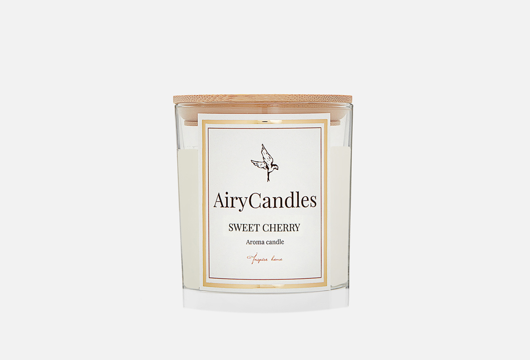 Свеча ароматическая AIRYCANDLES, Белый, CHERRY 190 мл
Свеча ароматическая AIRYCANDLES, Белый, CHERRY 190 мл